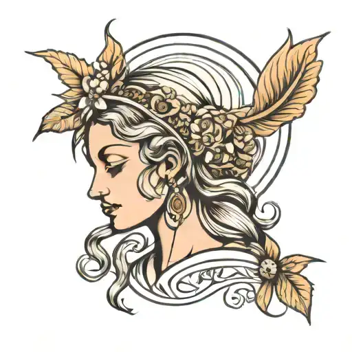 Face Of Virgo The Virgin Mary