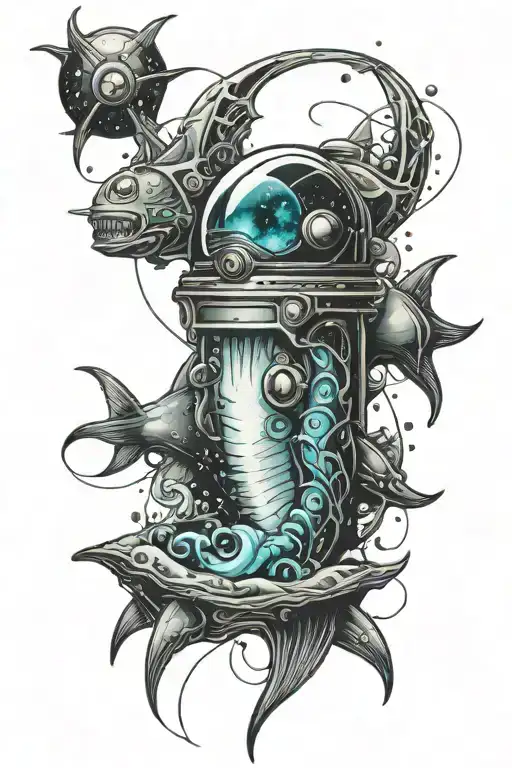 Deep Sea And Deep Space Themed