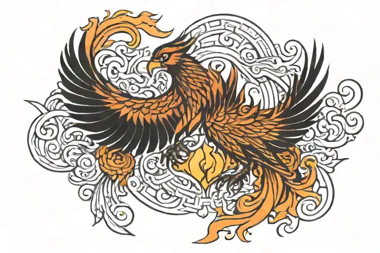 Phoenix And Fire Night