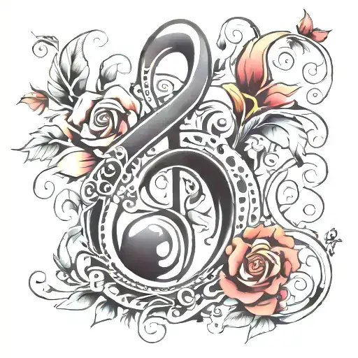 Treble Cleff Semicolon