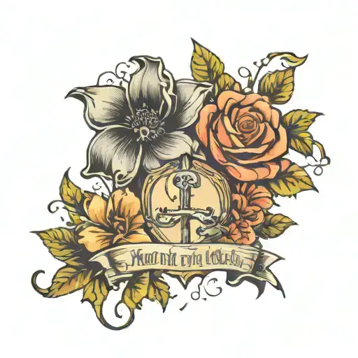 Country Song Lyrics With Flowers And Christian