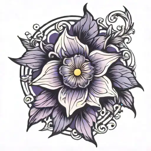 Violet In The Sun Symbol