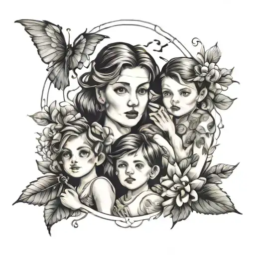 Family Children Strength Nature