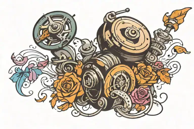 Cartoon Reel Unraveling