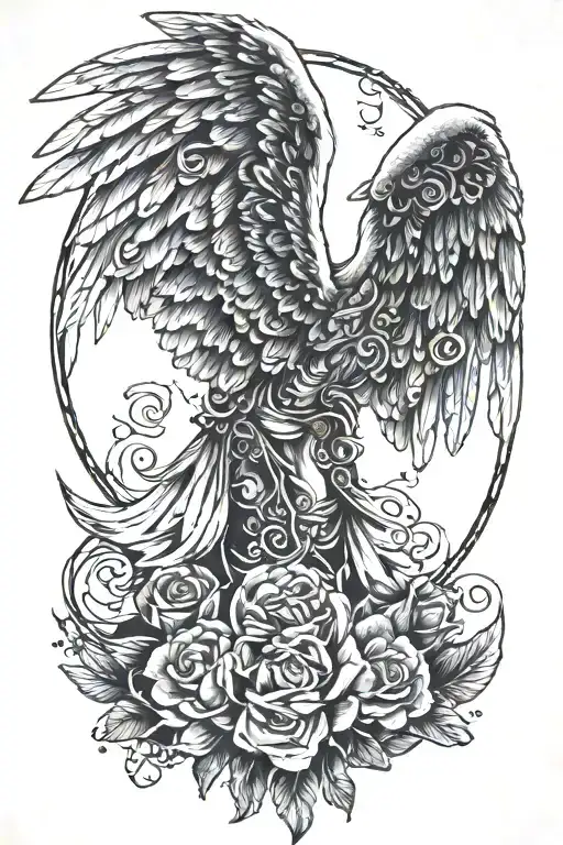 Under The Dark Angel Wings