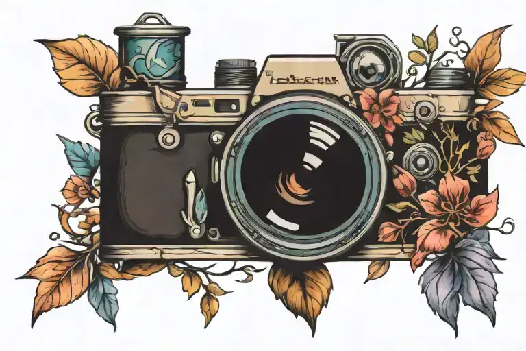 Camera And Nature Elements Like