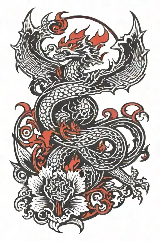 Red And Black With Wales And Monterey