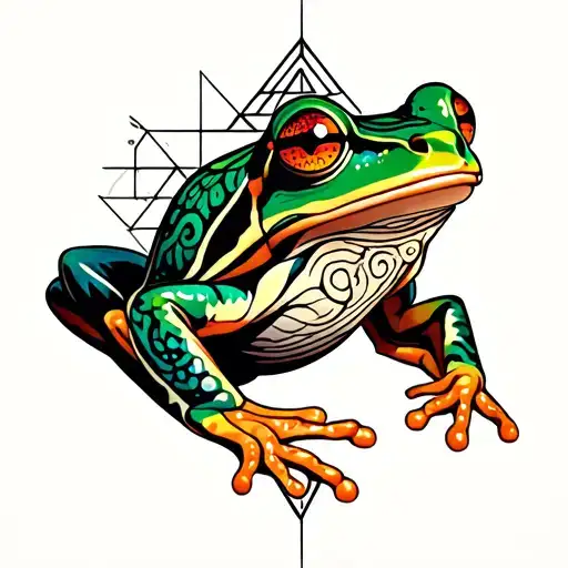 Kambo Frog Sacred Geometry