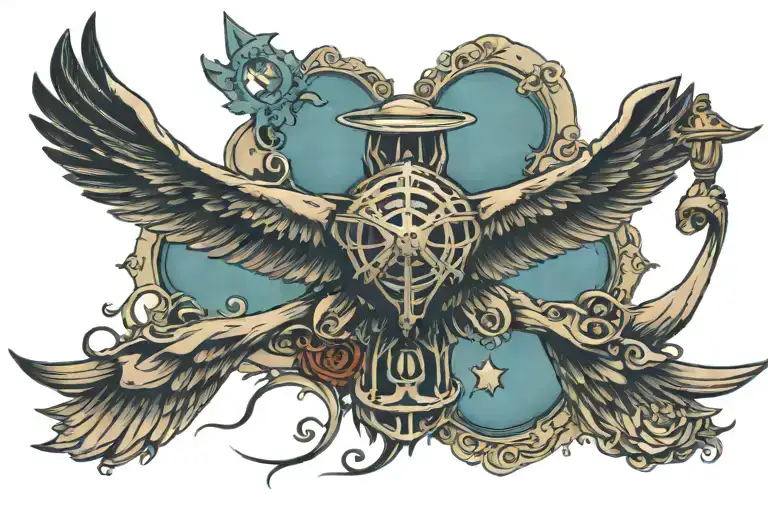 A Wing With Aircraft Flying