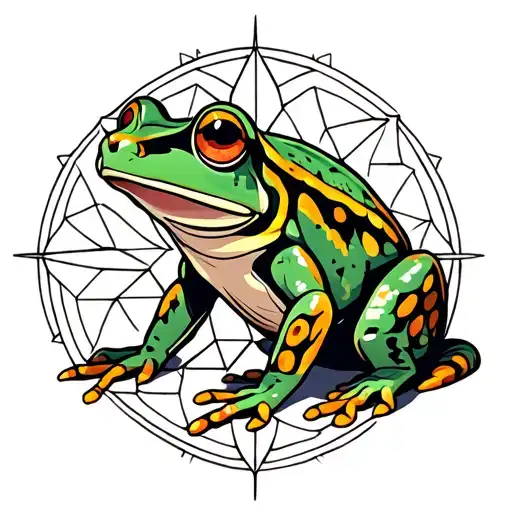 Kambo Frog Sacred Geometry