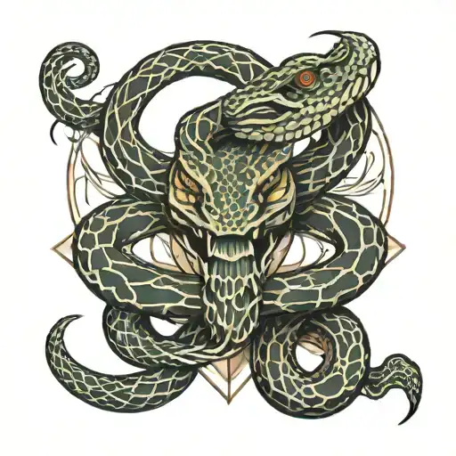 Symmetrical Realism Snake