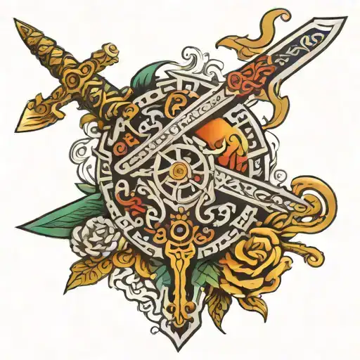 Ture King Mongolia Sword