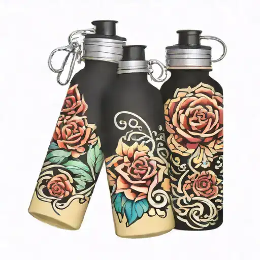 Three Reusable Water Bottles