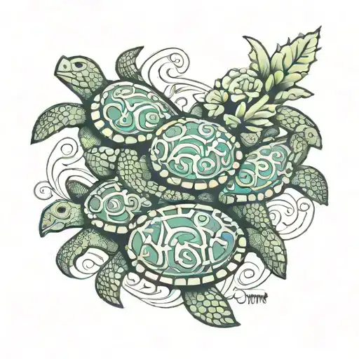 Word Family With Turtles