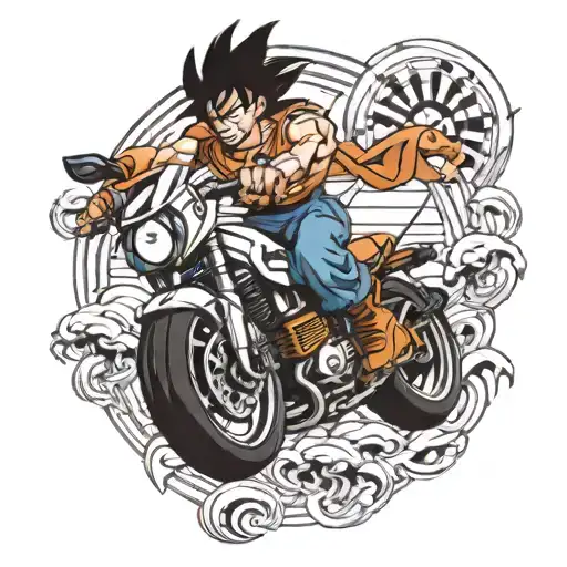 Son Goku Drive Bmw