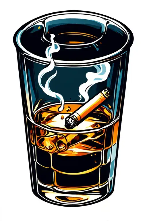 Smoking Whisky And Drinking Cigarettes