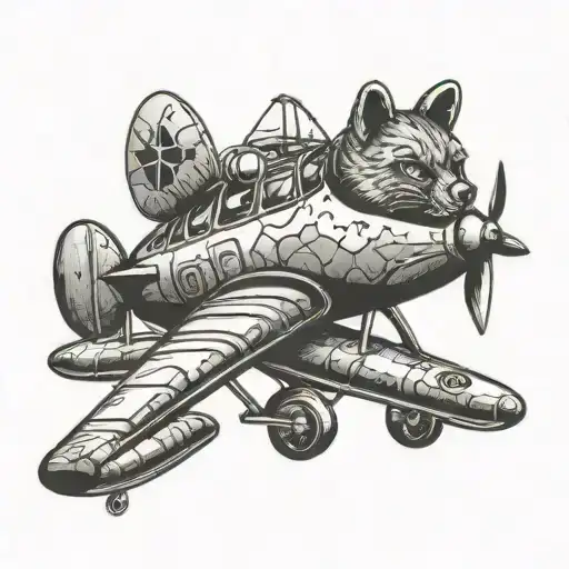 Bear Cat Airplane