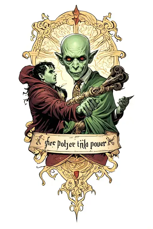 Harry Potter Fights Voldemort Inn All His Power