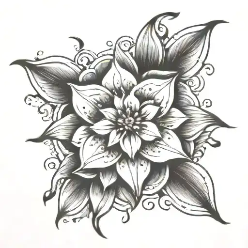 Mandala And Lily