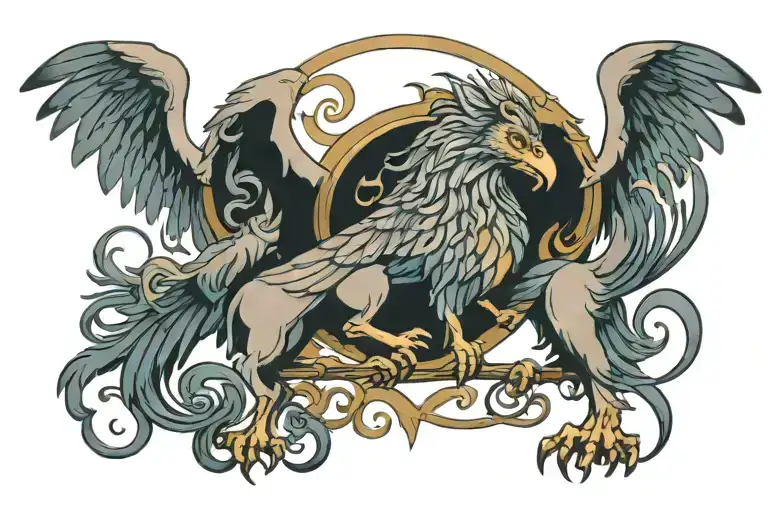 Griffin Polyamorous Symbol Composed