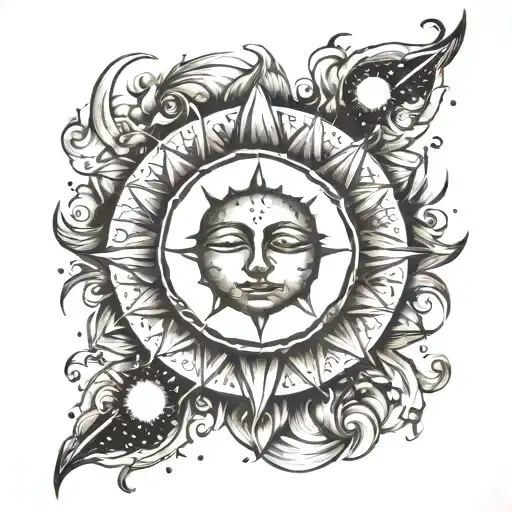 A Sun And The Universe