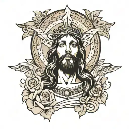 Jesus Pinup Drag Queen