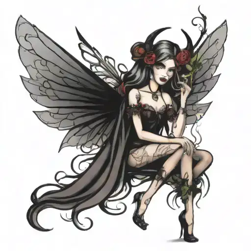 Sexy Gothic Fairy