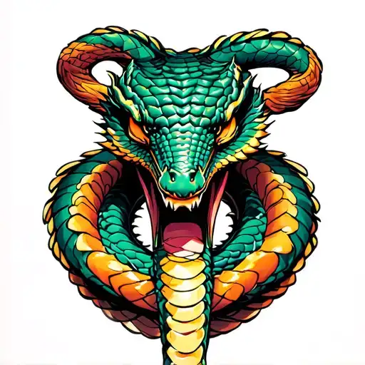 Cobra Royal In Color