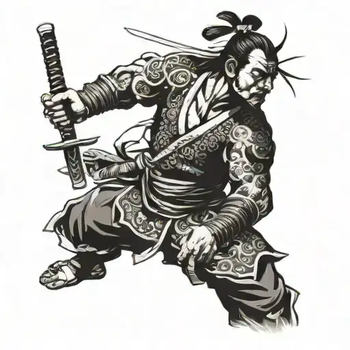 16 Ghetto Samurai Fighting