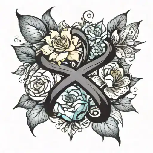 Flower For A Cancer Sign Made