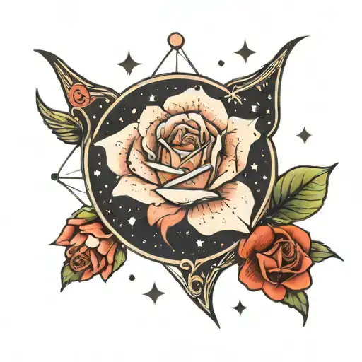 Rose Taurus Constellation
