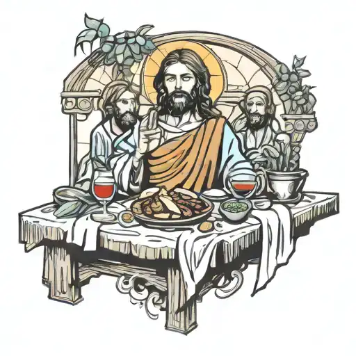 Jesus First Supper