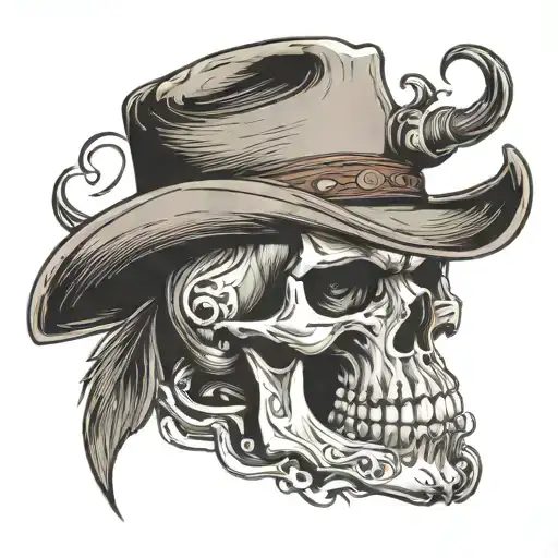 Cowboy Skull