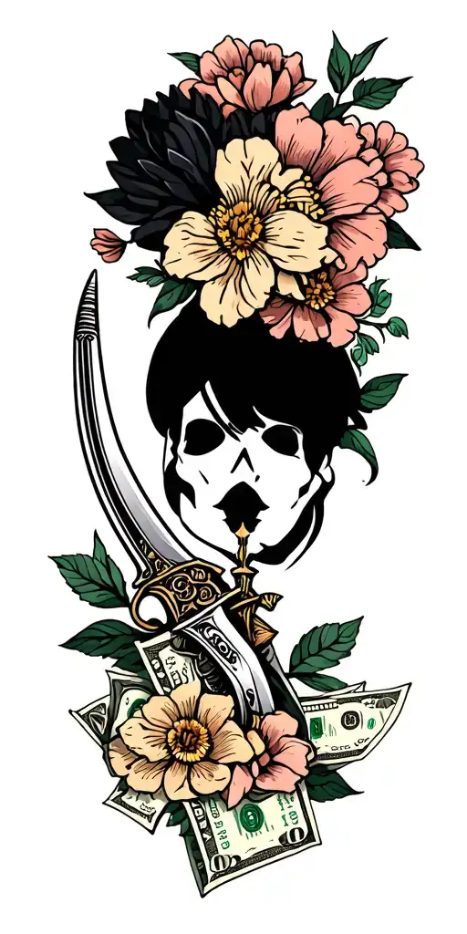 Black Cadres Flowers And Money And Weapons