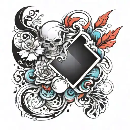 3D Abstract Design Combining