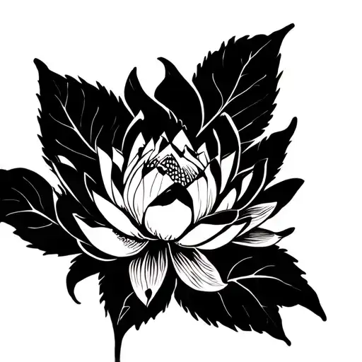 Lotus Flower Surrounded By Vini Vici