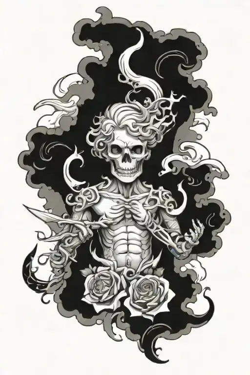 Heaven And Hell Theme Sleeve