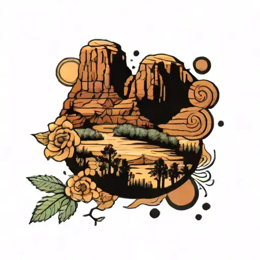 Sedona Arizona Backdrop