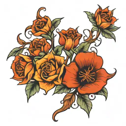 Four Brothers Fire Floral Bonding