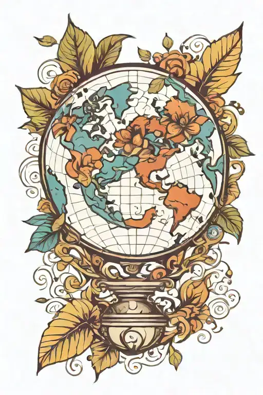 Mother Earth Globe Symbolizing