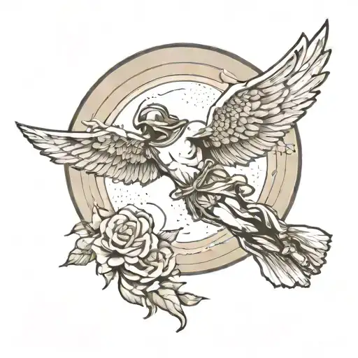 Icarus Flying To Moon