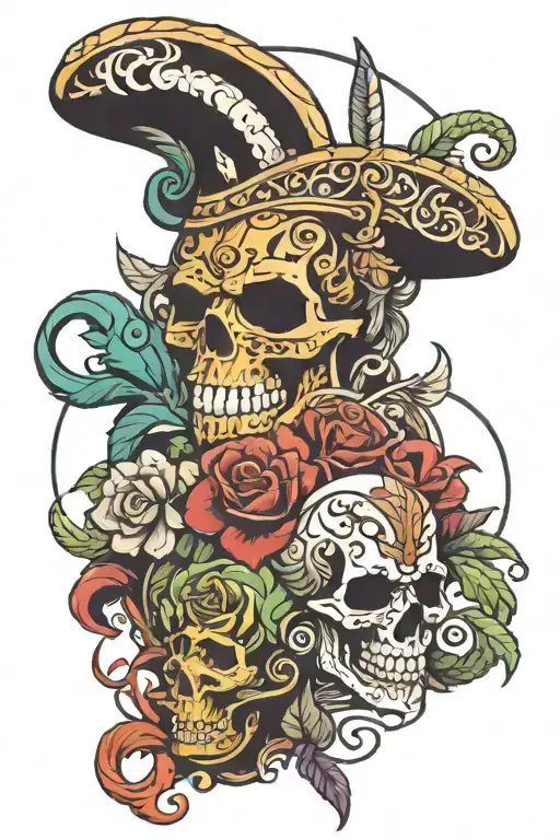 Norse And Mexican Heritage Combonation