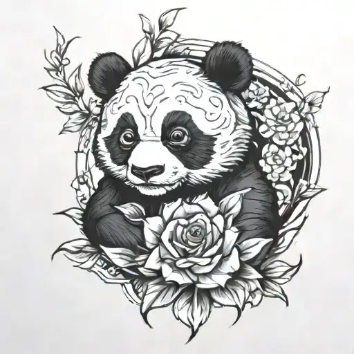 Panda Generating Images For A