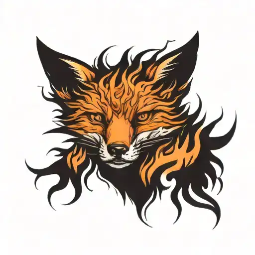 Fox In The Flame Burns