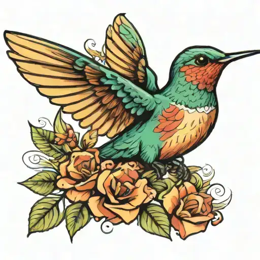 Masculine Hummingbird