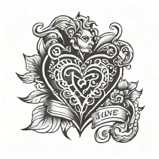 R V J Incorporated Symbolizing Your Love Heart Made