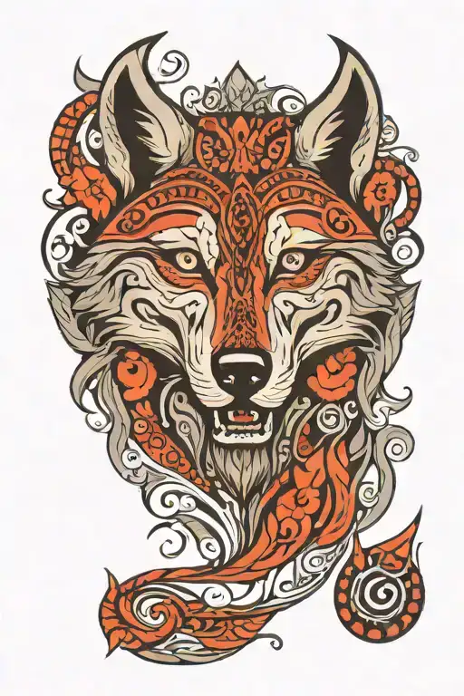 Wolf In Maori
