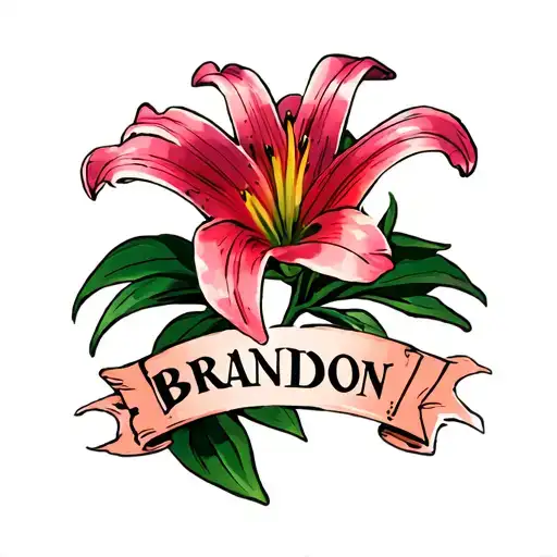 Lily With The Name Brandon