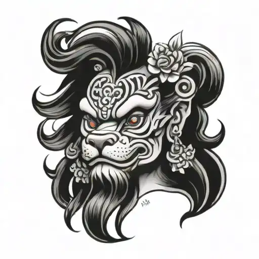 Girl Foo Dog