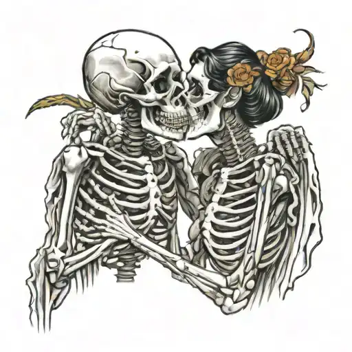 Kissing The Skeleton Of Dumad's Bride